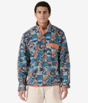 Patagonia Lightweight Synch Snap-T Jacket (swallowtail geo still blue)