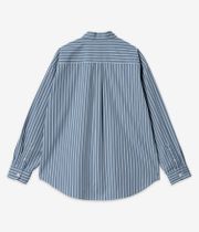 Carhartt WIP Ligety Poplin Camisa (stripe vancouver blue wax)