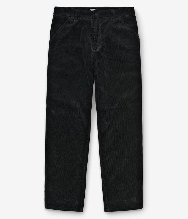 Carhartt WIP Single Knee Pant Coventry Spodnie (black rinsed)