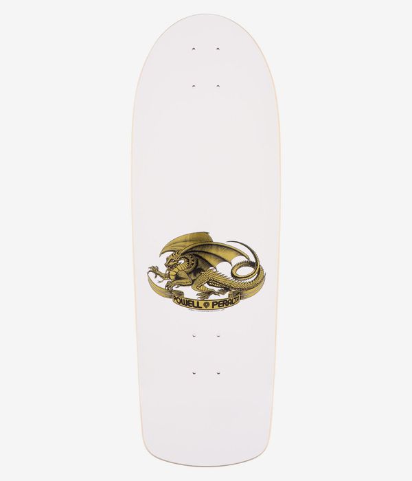 Powell-Peralta McGill O.G. Skull & Snake Shape 160 10" Skateboard Deck (white)