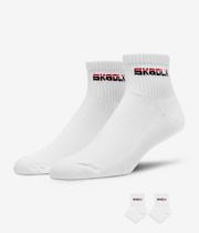 skatedeluxe Athletic Mid Socks US 6-13 (white) 3 Pack