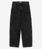 Carhartt WIP W' Brandon Double Knee Pant Smith Jeans women (black stone washed)