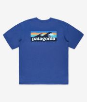 Patagonia Boardshort Logo Pocket Responsibili T-Shirt (endless blue)