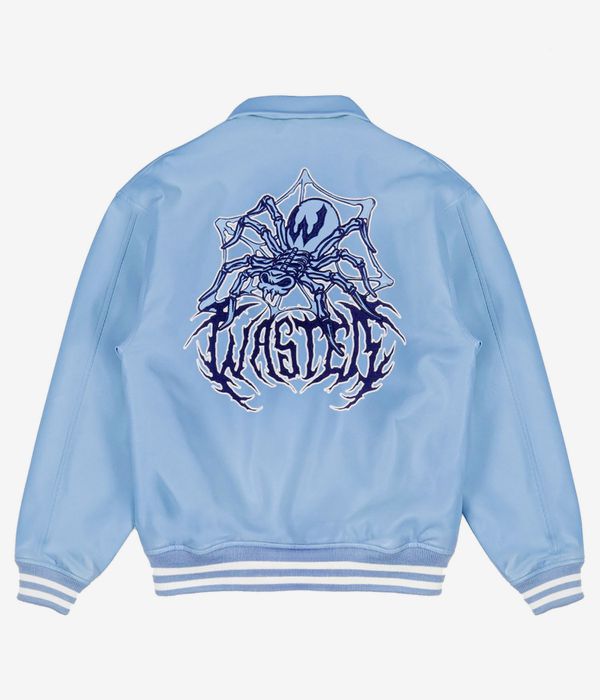 Wasted Paris Prey Varsity Jacket (light blue)