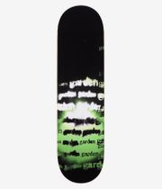 Garden Wells 8.375" Skateboard Deck (black green)