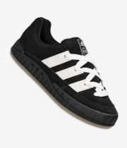 adidas Skateboarding Adimatic Shoes (black white gum)