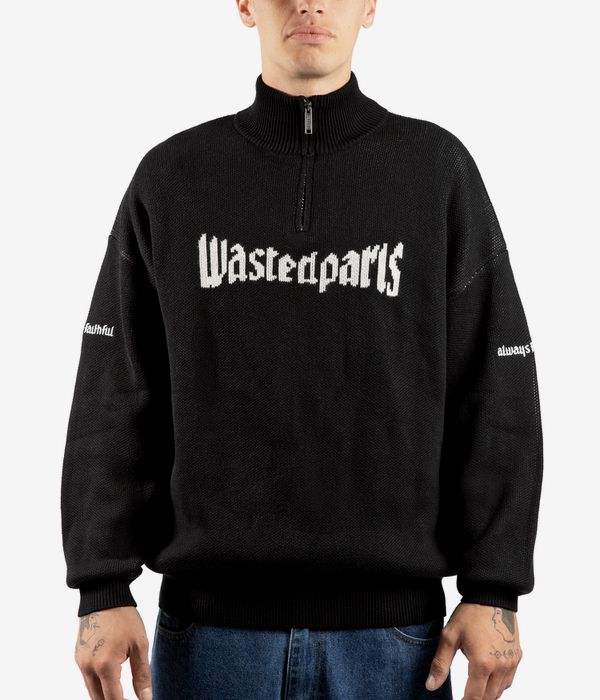 Wasted Paris United Trucker Felpa (black)