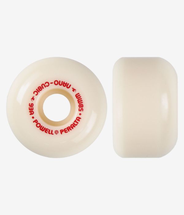 Powell-Peralta Dragon Nano-Cubic Rollen (offwhite) 58 mm 93A 4er Pack