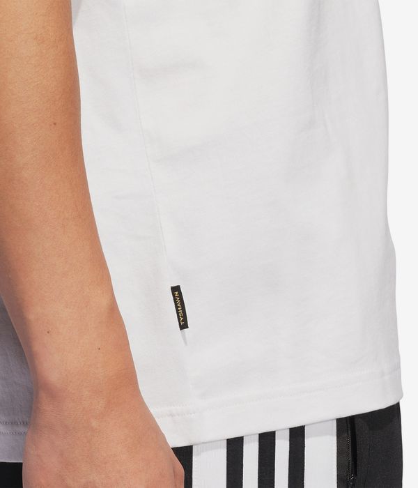 adidas Tyshawn Camiseta (cry white dark brown)