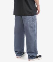Carhartt WIP Double Knee Organic Dearborn Pantalons (storm blue faded)