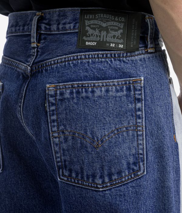 Kinderachtig buitenspiegel Naar behoren Koop Levi's Skate Baggy Jeans (in terror blue rinse) online | skatedeluxe