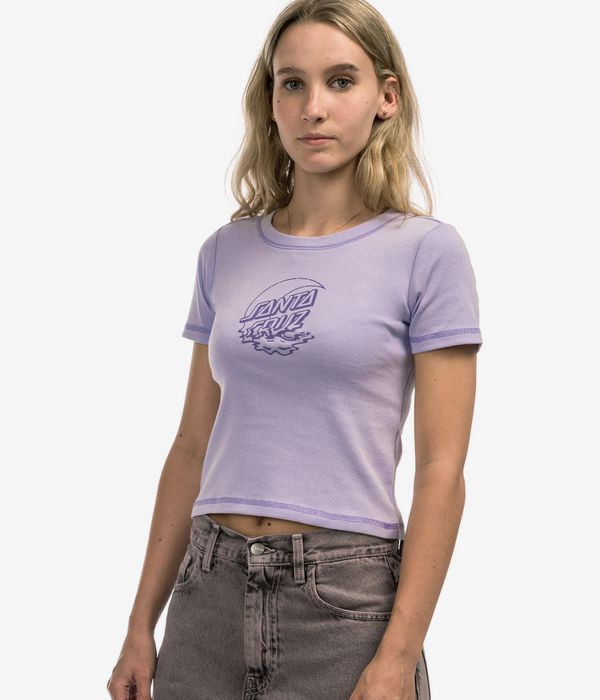 Santa Cruz Moon Dot Reflection Front T-Shirt women (lavender)
