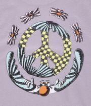 Element Peace Tree Logo Camiseta (lavender grey)