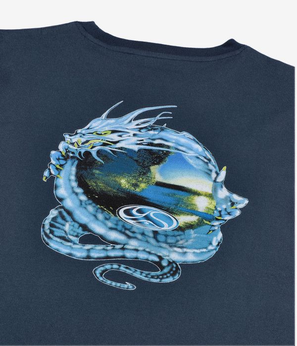 Yardsale Wave Serpent T-Shirt (navy)