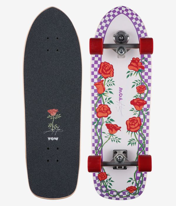 YOW Sophia Medina Rosas 33" (83,8cm) Surfskate Cruiser (white)