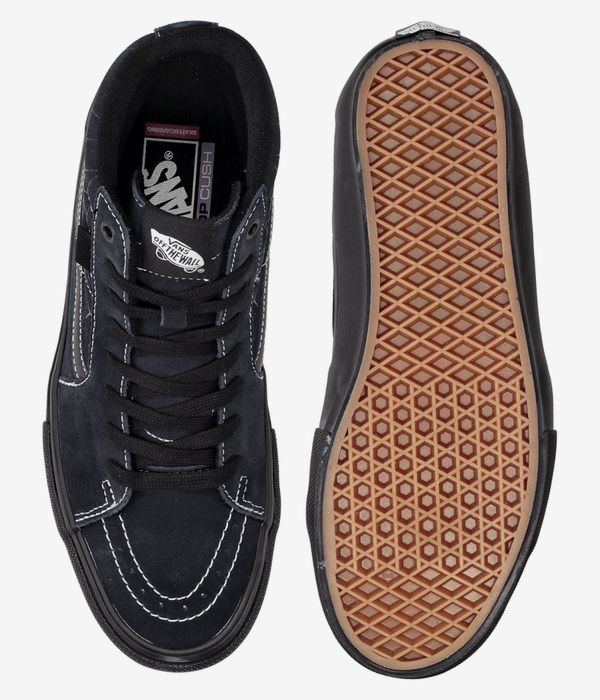 Vans Skate Sk8-Hi Web Schuh (dark grey black)