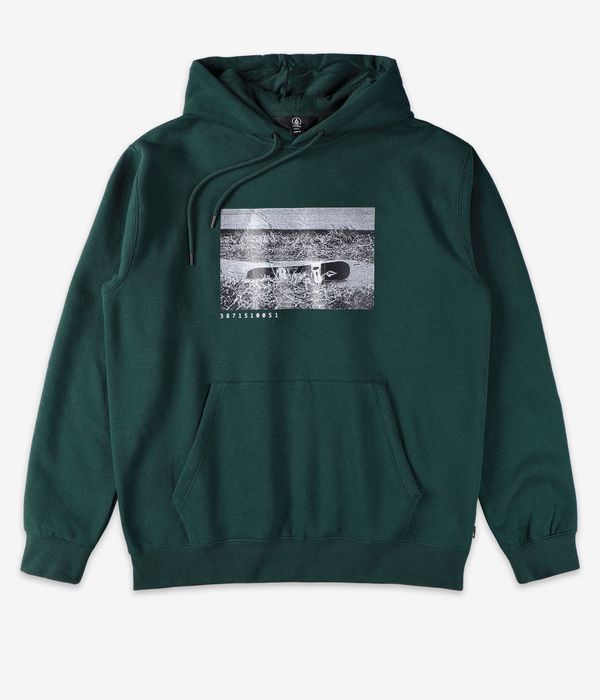 Volcom Essential Snow Sudadera (black green)