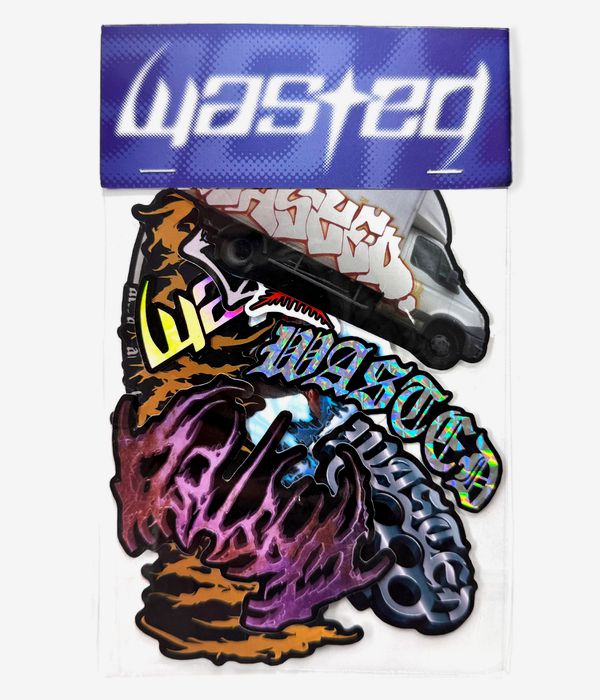 Wasted Paris City Pack Sticker (multi)