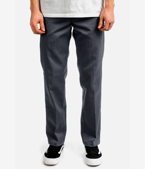 Dickies 873 Slim Straight Workpant Spodnie (charcoal grey)