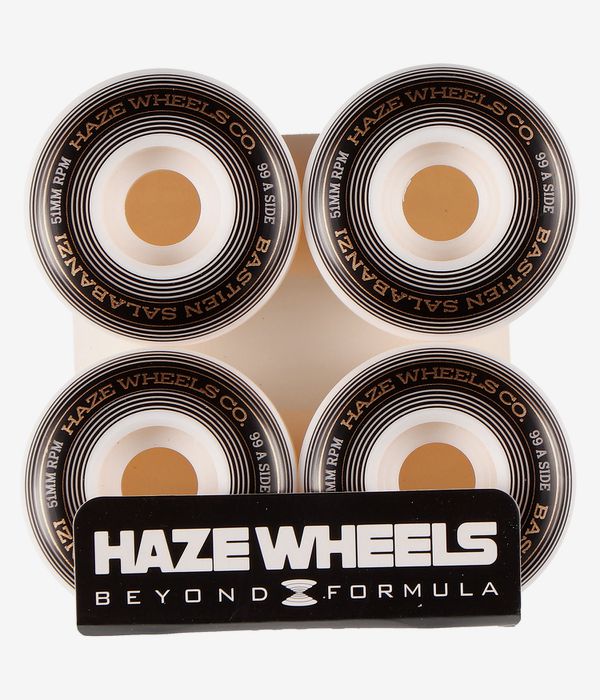 Haze Salabanzi Vinyl V3 Wheels (white) 51mm 99A 4 Pack