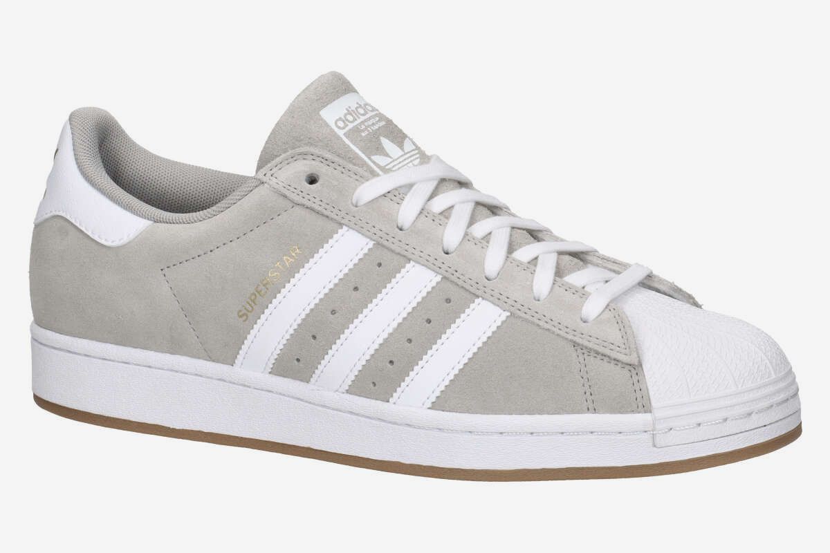 adidas Skateboarding Superstar ADV Schoen (clear granite white gold)