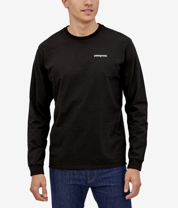 Patagonia P-6 Logo Responsibili Longsleeve (black 2)