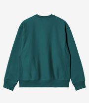 Carhartt WIP American Script Sweatshirt (malachite)
