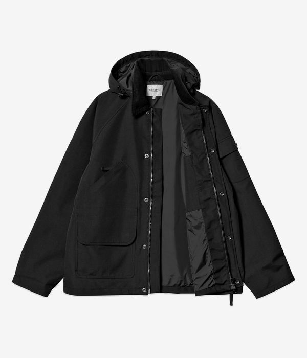 Carhartt WIP Clarton Jacke (black black)