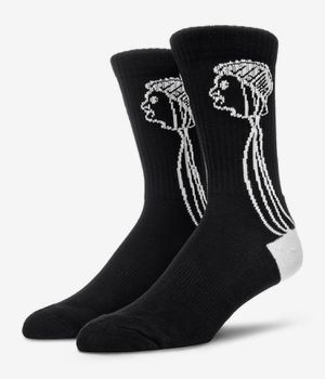 Anuell Furer Socks US 6-13 (black)
