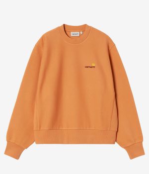 Carhartt WIP W' American Script Felpa women (redhaven)