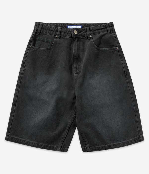 Butter Goods Garage Denim Shorts (faded black)