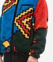 Obey Moroccan Rug Sherpa Jacket (bright multi)
