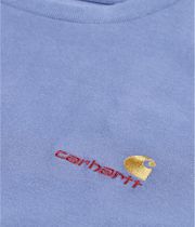 Carhartt WIP American Script Organic T-Shirt (blue iris)