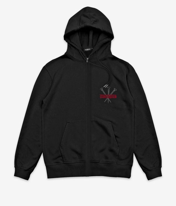 Wasted Paris Stake Zip-Hoodie (black)