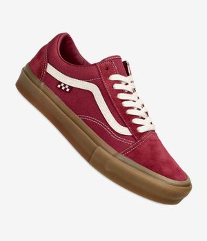 Vans Skate Old Skool Shoes (red gum)