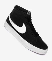 Nike SB Zoom Blazer Mid Shoes (black white)