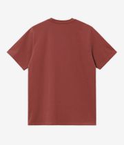 Carhartt WIP American Script Organic T-Shirt (oxide red)