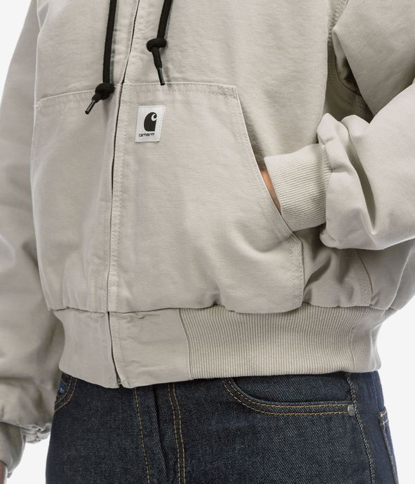 Carhartt WIP W' OG Active Organic Dearborn Jacket women (fleur de sel stone canvas)