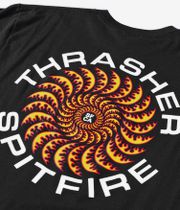 Thrasher x Spitfire Classic Swirl T-Shirt (black)