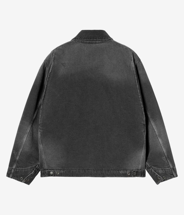 Carhartt WIP OG Detroit Cotton Bradenton Jacket (black grind wash)