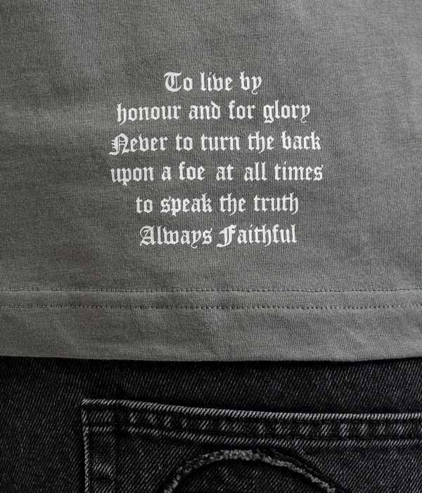 Wasted Paris Varg T-Age Long sleeve (faden green)
