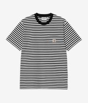 Carhartt WIP Ezra Pocket Camiseta (black wax)