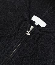 Yardsale Dreamer Chenille Sudadera con cremallera (black)