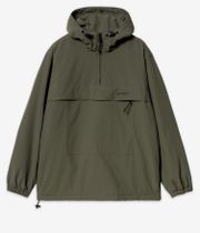 Carhartt WIP Windbreaker Pullover Supplex Chaqueta (cypress black)