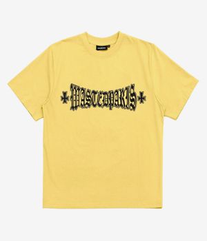 Wasted Paris London Cross T-Shirty (cab yellow)