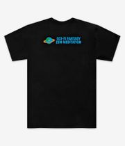 Sci-Fi Fantasy Zen Meditation T-Shirt (black)