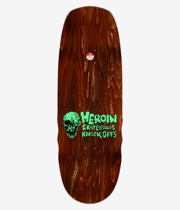 Heroin Skateboards Swampy Knock Off 10.6" Tavola da skateboard (multi)