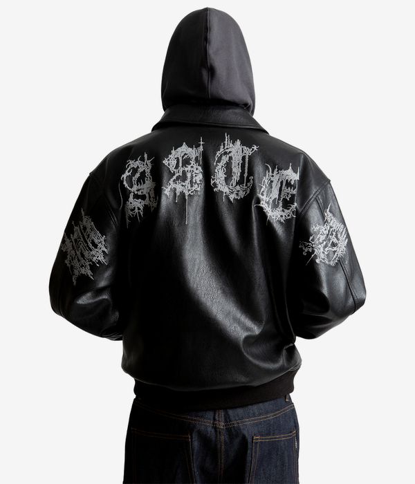 Wasted Paris Stronghold Varsity Veste (black)