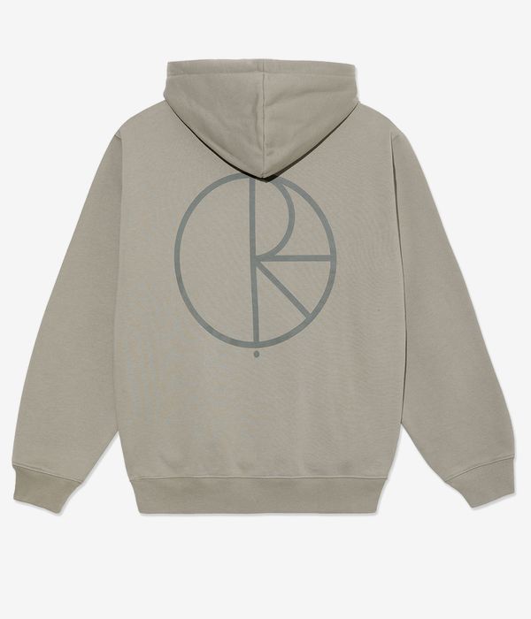 Polar Dave Stroke Logo Hoodie (vetiver)