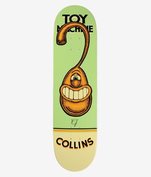 Toy Machine Collins Pen 'N' Ink 8.25" Skateboard Deck